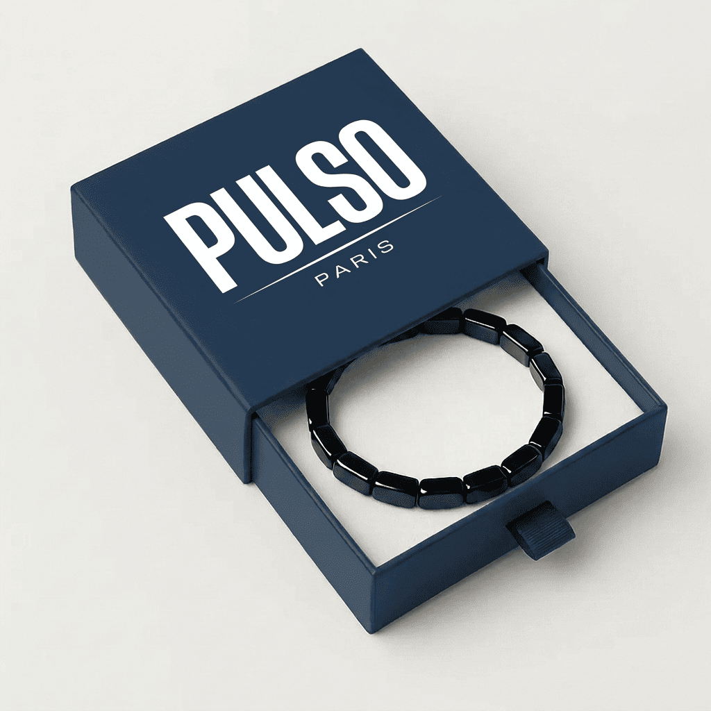 Pulsera Hematita Pulso® Recupera tu energía, enfoque y presencia en 7 dias